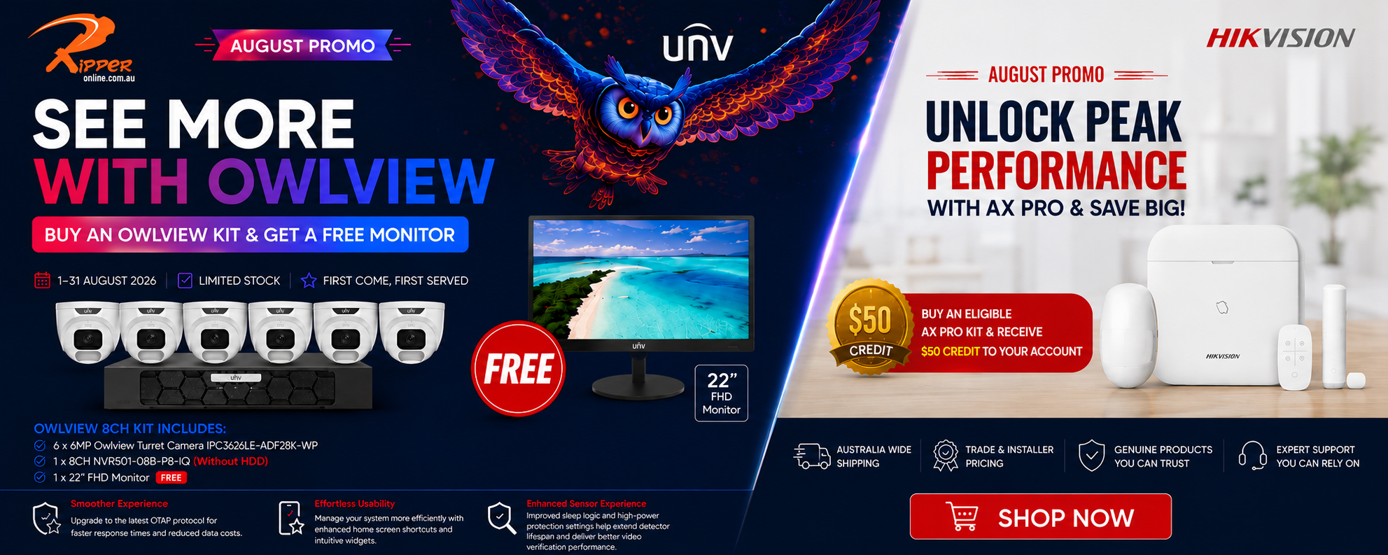 AUGUST PROMOS