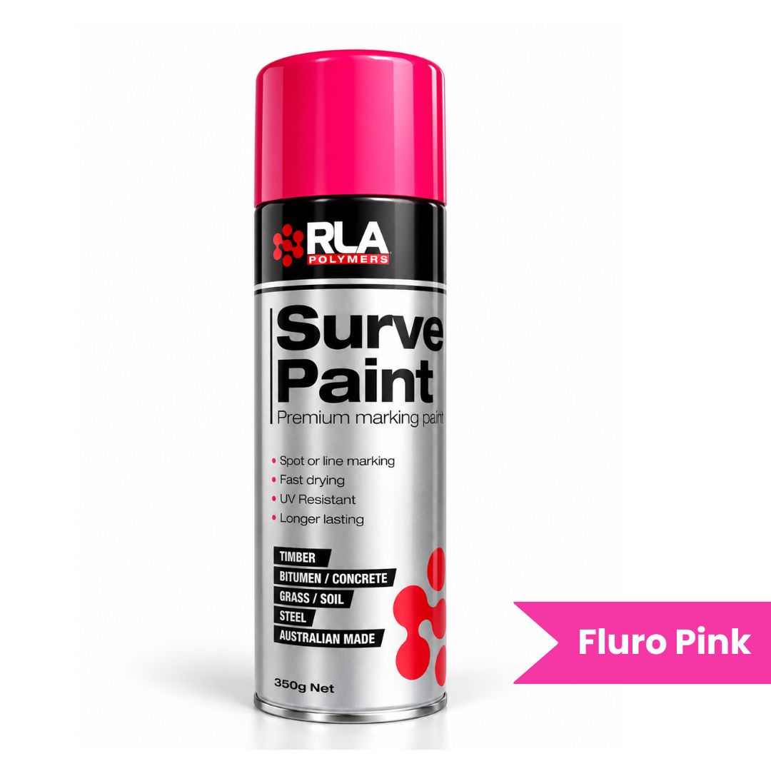 RLA Survey Paint Marking Spray 350g -FLURO PINK