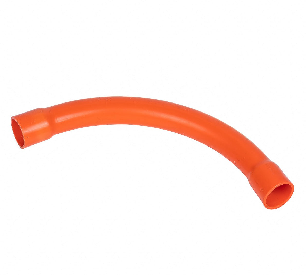 32mm Orange UPVC 90 Degree Sweep Bend Heavy Duty