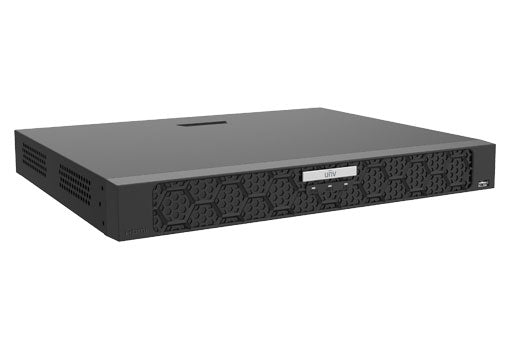 Uniview 16ch NVR NVR502-16B-P16-IQ Record Up to 16MP, 16 Port PoE, HDMI(4K), 2-SATA HDD