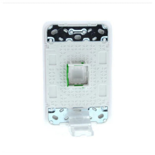Clipsal Iconic Gridplate and Skin - 1 Gang - Vertical/Horizontal-3041VH-VW