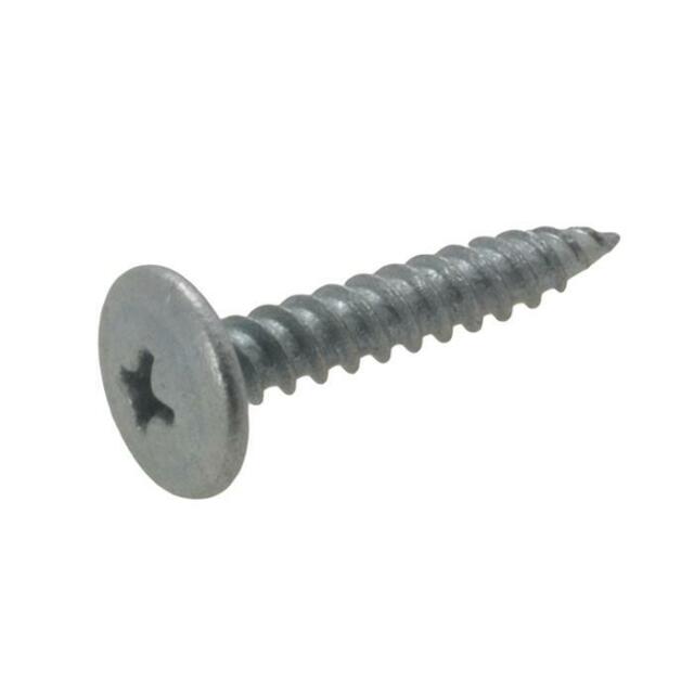 8g x 32mm Button Head Galvanised Needle Point Screws 200pcs JAR