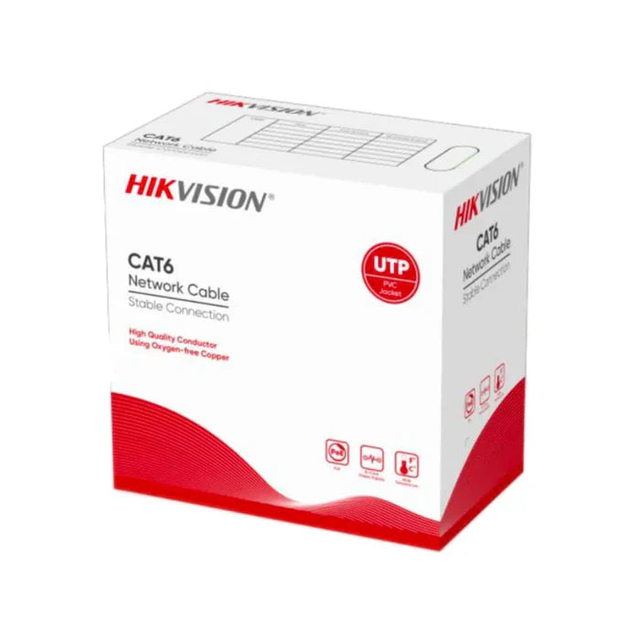 Hikvision UTP CAT6 Cable 305M-  Blue