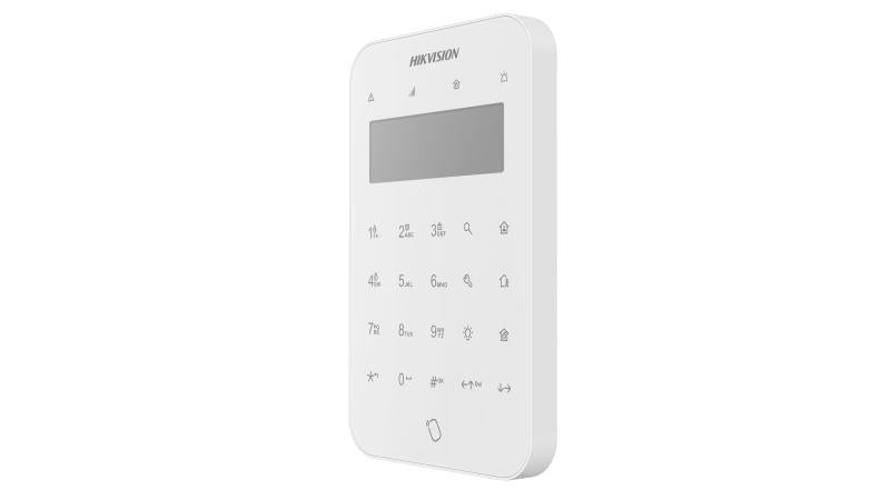 AX PRO Series Wireless LCD Keypad and Tag Reader 433MHz DS-PK1-LT-WB