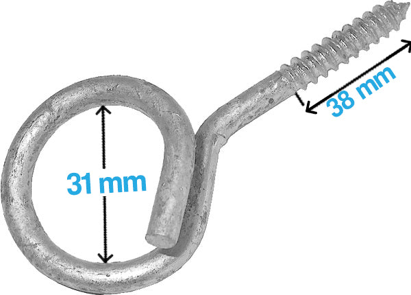 Pig Tail Hook Screw