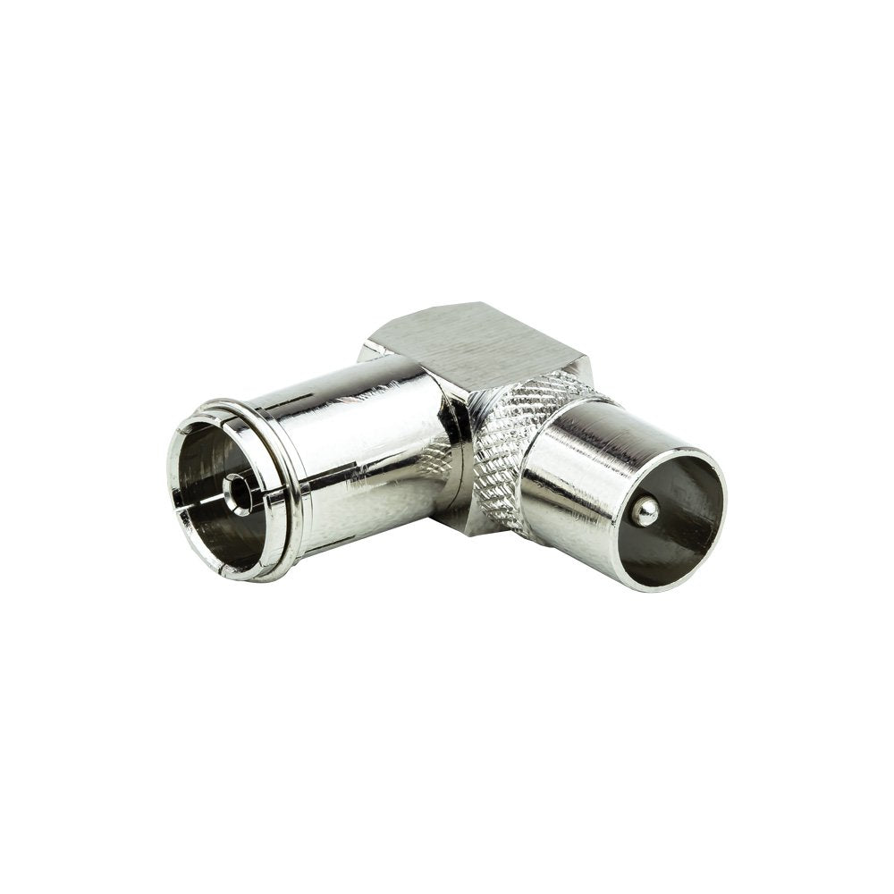 Adapter PAL Male to PAL Female Right Angle