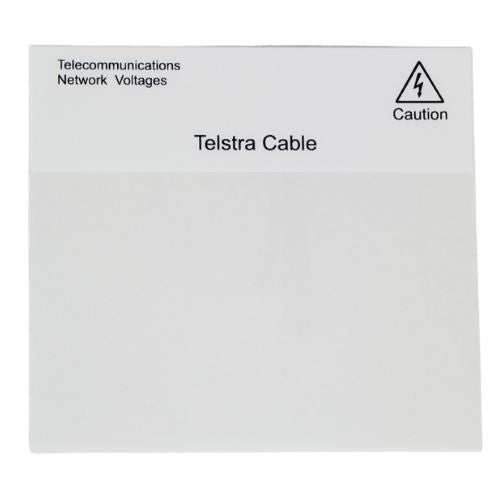 Labels for Lead In Cable Telstra 24pcs Pack