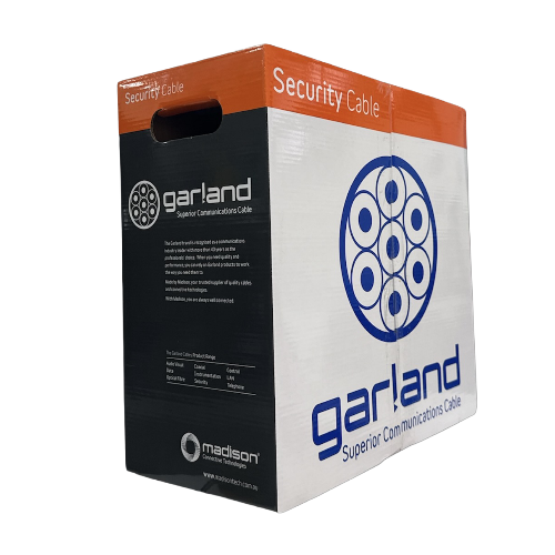 Garland 4 Core 14/0.20 Multiwire Cable White MC144WH300B - 300m