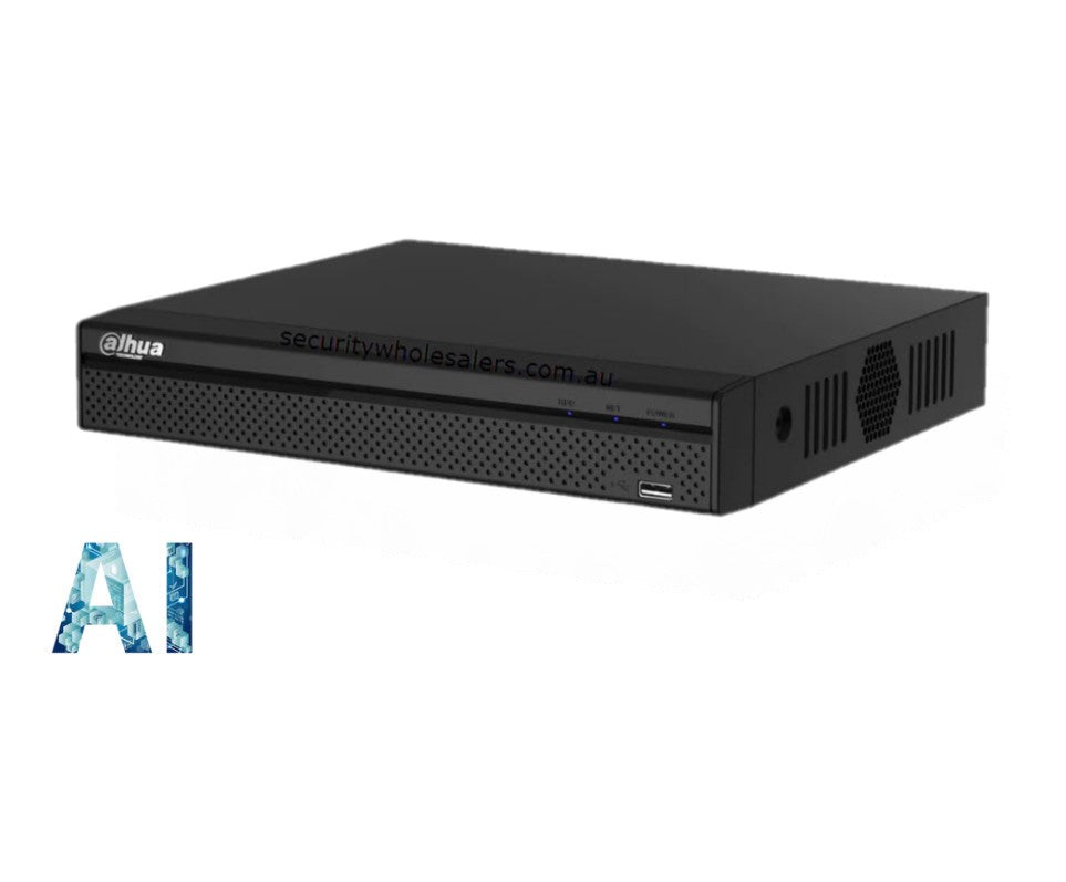 Dahua DHI-NVR4104HS-P-AI/ANZ 4 Channel 4PoE Wizsense Network Video Recorder