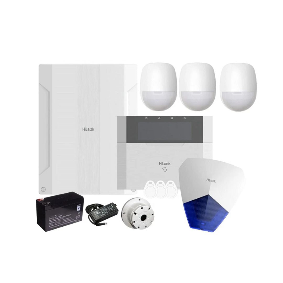 HiLook Alarm HA-ALARM-KIT1 with 3 PIR & Accessory Kit