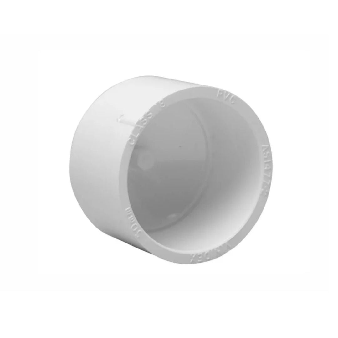 NBN Conduit End Cap 50mm ID Comms White