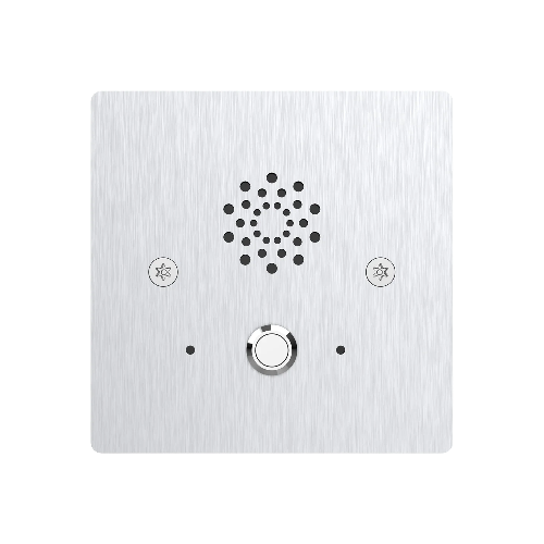 E20S - AKUVOX SIP video door phone emergency intercom 316-grade stainless steel for indoor use (Single button)