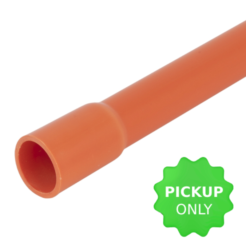 32mm Orange PVC Rigid Conduit Heavy Duty