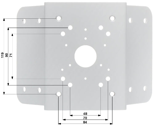 DAHUA PFA151 CORNER MOUNT BRACKET