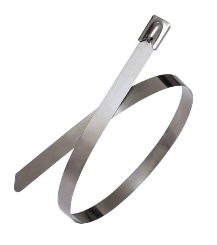 Stainless Steel Cable Tie 4.6MM * 200MM | 316 Grade | 100 PCS