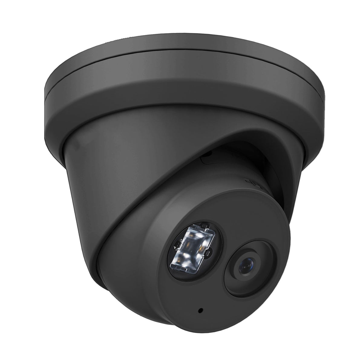 Hi-Look 6MP (Black) IPC-T261H-MU-BLK IntelliSense AI Fixed Turret Network Camera, H.265, 30m IR, Mic, IP67, 2.8mm