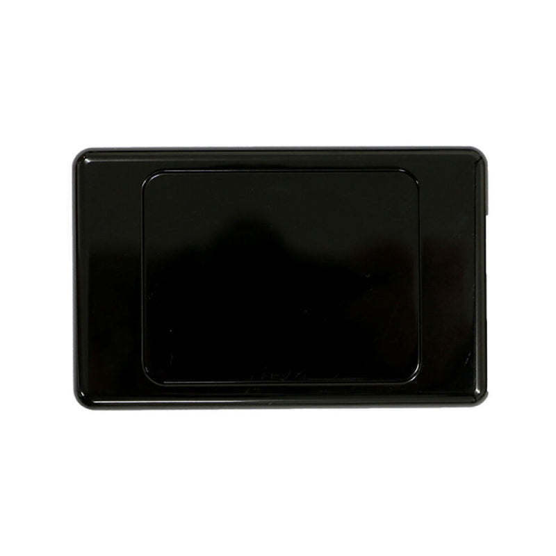 black blank wall plate