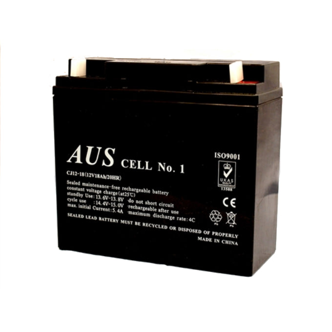 Aus Cell No.1 12V18Ah Sealed Lead Acid Battery | CJ12-18