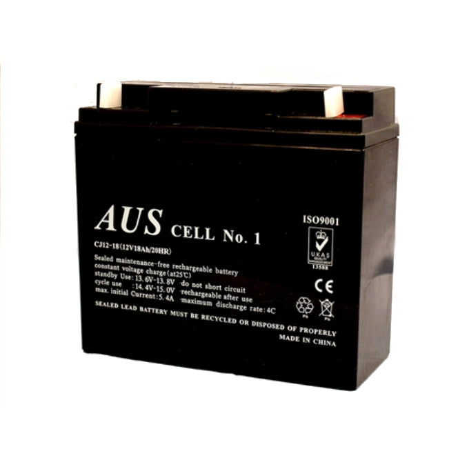 AUS CELL NO.1 SEALED MAINTENANCE-FREE RECHARGEABLE ALARM BATTERY CJ12-18