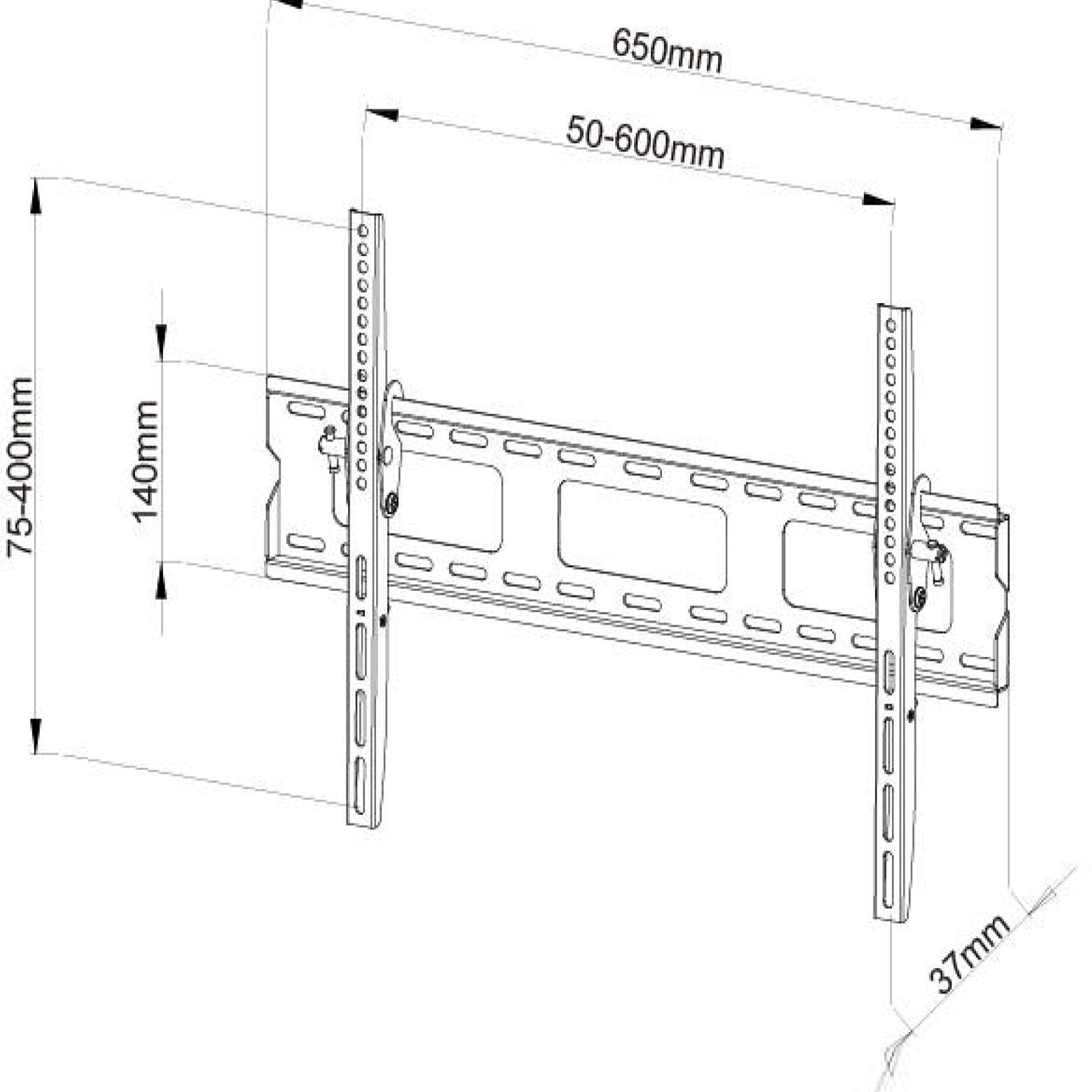 TV Bracket EPLB 144 L Black (Medium) | Ripper Online