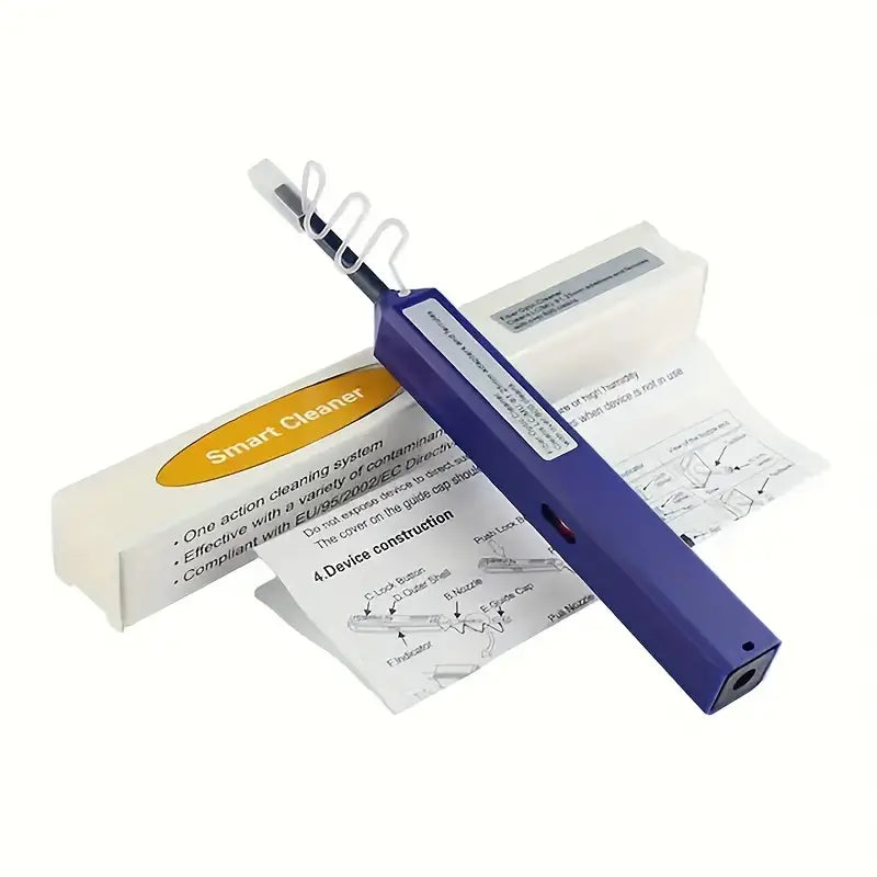 SC Fiber Optic Cleaning Pen Fiber Optic Flange Adapter Cleaning 1.25mm