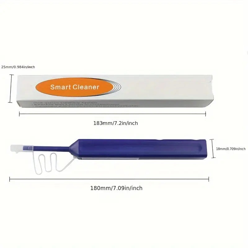 SC Fiber Optic Cleaning Pen Fiber Optic Flange Adapter Cleaning 1.25mm