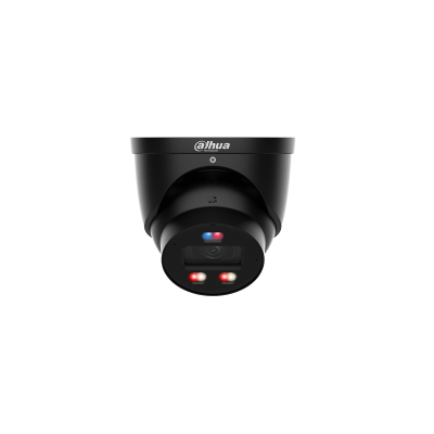 Dahua DH-IPC-HDW3849H-AS-PV-PRO-ANZ-BLK 4K 8MP TIOC PRO Smart Dual Illumination Active Deterrence Fixed-focal Eyeball WizSense Network Camera 2.8mm