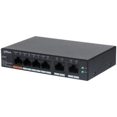 Dahua DH-CS4006-4ET-60 6 port Cloud Switch 4 Port PoE with 2 Uplink Ports