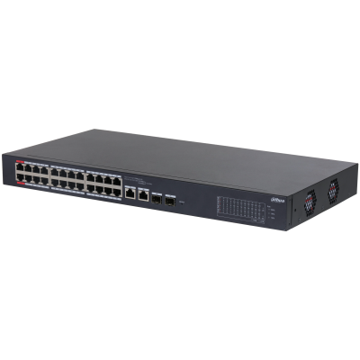 Dahua DH-CS4226-24ET-375-V2 26-Port Cloud Managed Desktop Switch with 24-Port PoE