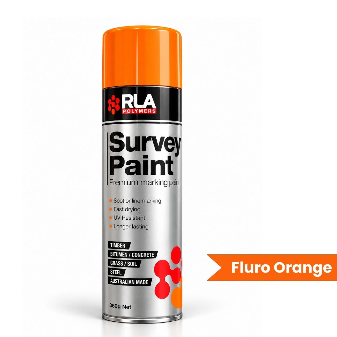 RLA Survey Paint Marking Spray 350g -FLURO ORANGE