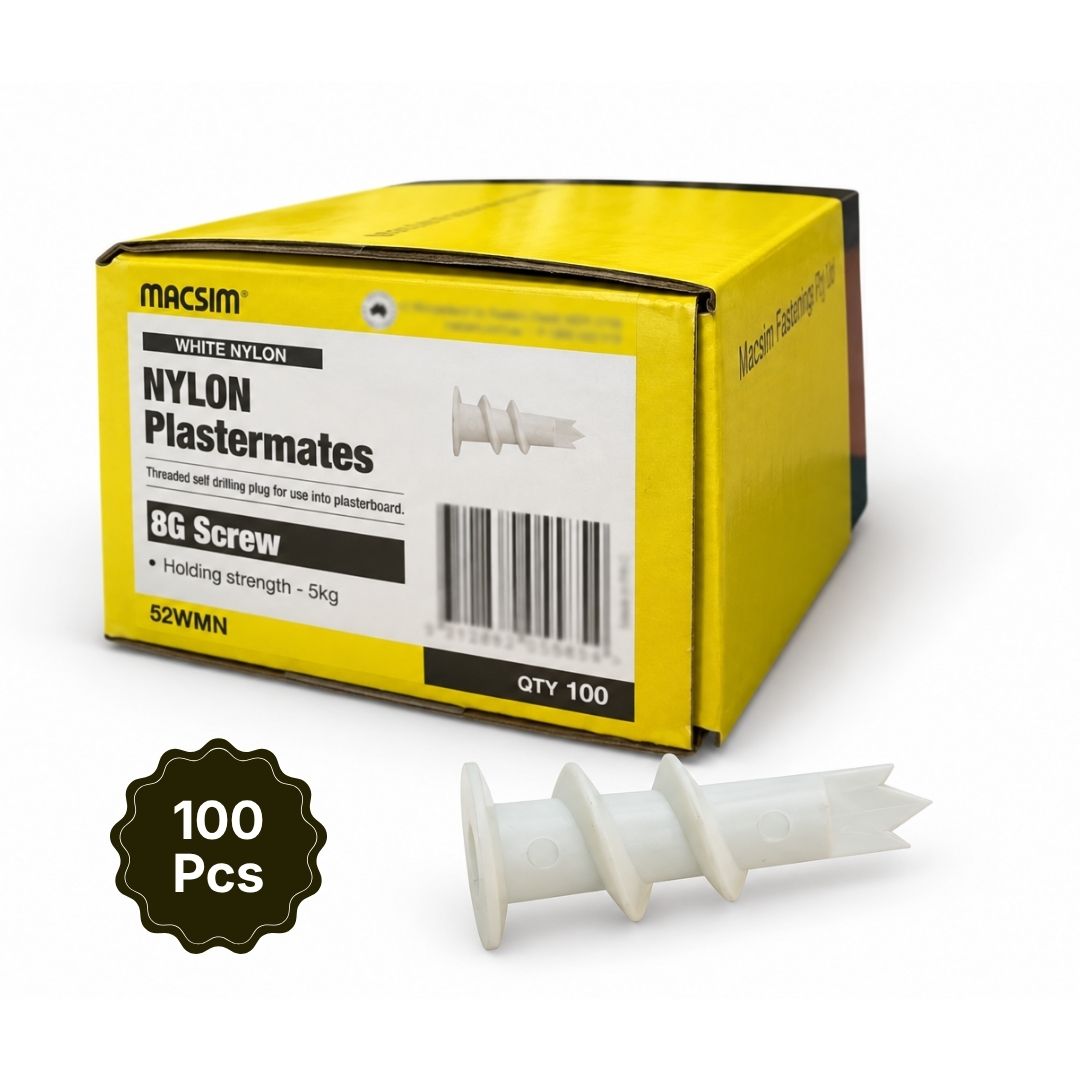 Mini PlasterBoard Anchor 8MM | Holds Upto 5 Kg