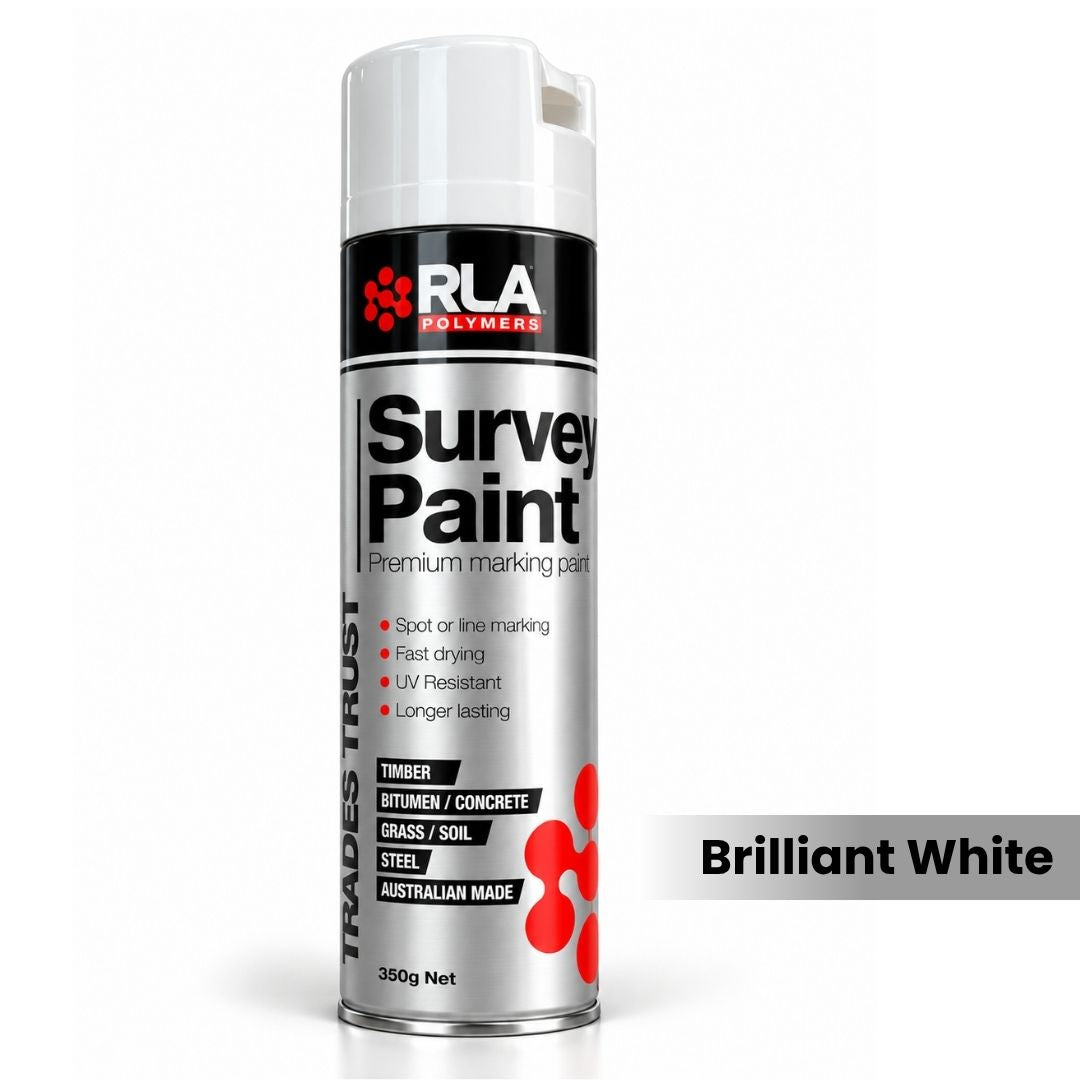 RLA Survey Paint Marking Spray 350g -WHITE