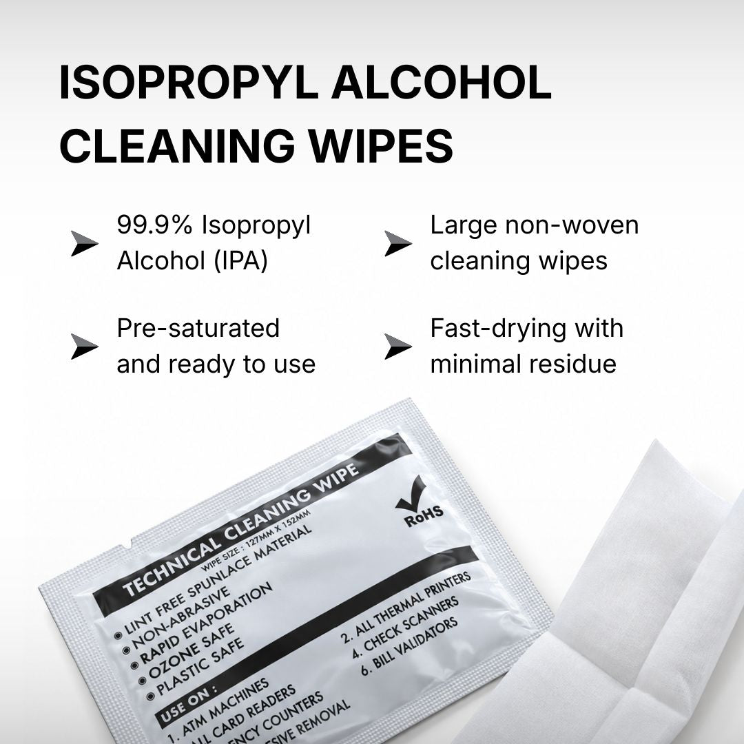 Isopropyl alcohol Cleaning Wipes with 99.9% alcohol Bulk Pack