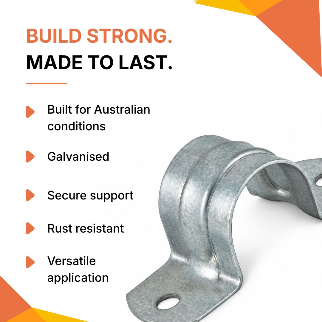 Conduit Galvanised SADDLE FULL 50MM