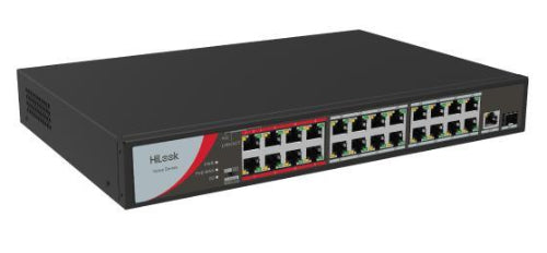 HiLook 24 PORT Fast Ethernet Unmanaged POE Switch NS-0326P-230(B)