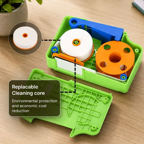 Fiber Optic Connecto Cable End Face Cleaning Box for SC FC LC ST