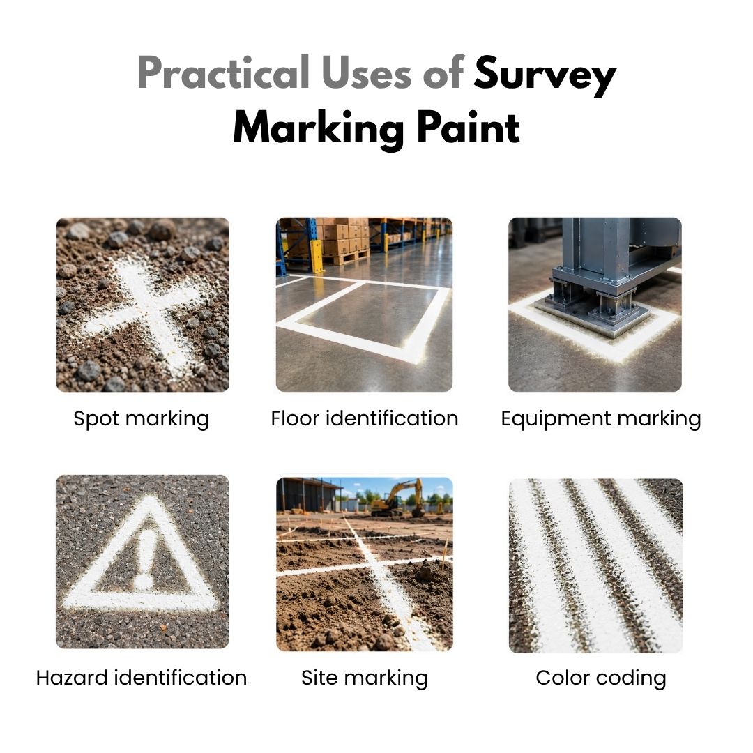 RLA Survey Paint Marking Spray 350g -WHITE