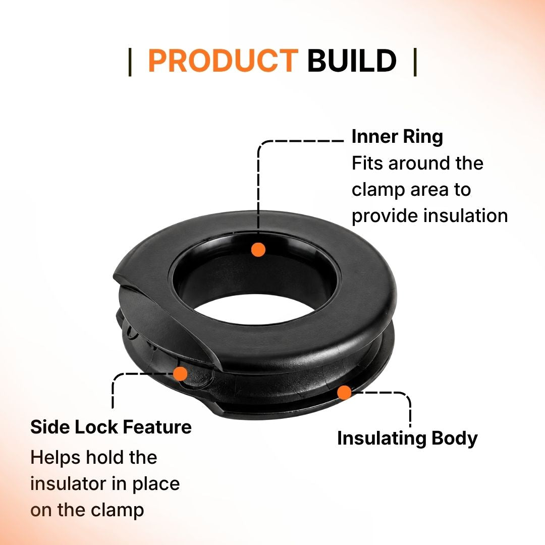 O-Ring Insulator Sach Clamp Pack Of 10pcs