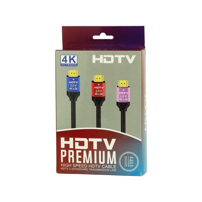 4K HDMI 2.0 Cable Premium High Speed  - 2M