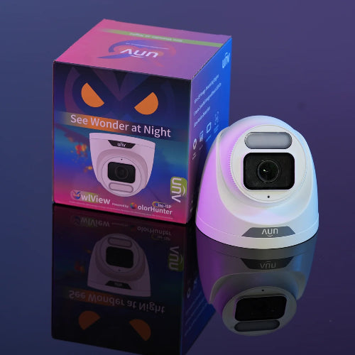 Uniview 6MP OwlView with Wise-ISP Fixed Eyeball Network Camera IPC3626LE-ADF28K-WP (2.8MM) Mic built in