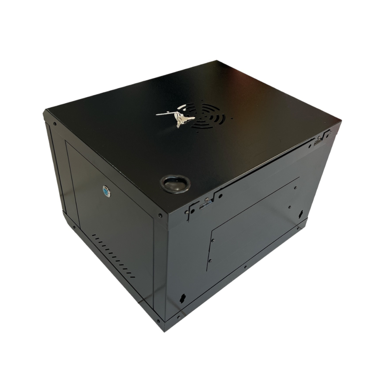 WC6U 6RU 19" Wall Mount Rack Data Cabinet 450mm Deep