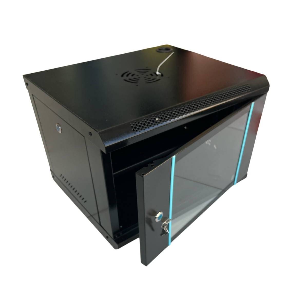 WC6U 6RU 19" Wall Mount Rack Data Cabinet 450mm Deep