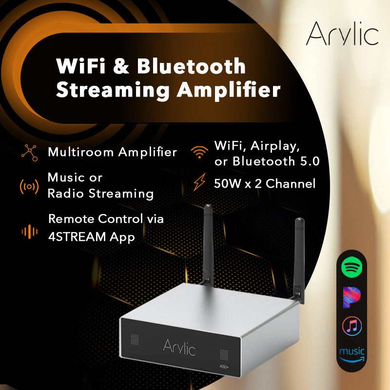 arylic a50+ amplifier