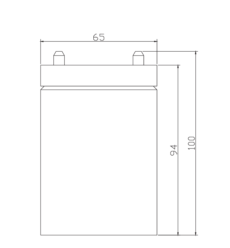 Aus Cell No.1 12V7Ah Rechargeable Alarm Battery | CJ12-7