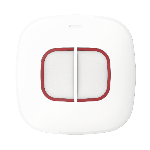 AX PRO Series Wall-mounted Wireless Emergency Dual Button 433MHz  DS-PDEB2-EG2-WB(B)