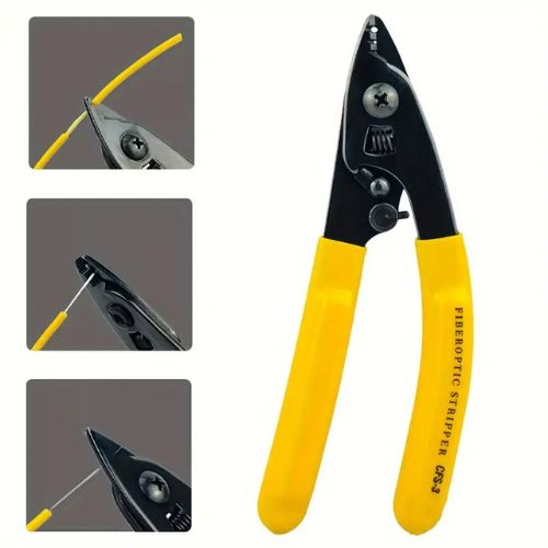 Precise 3 Holes Fiber Optic Stripper Stripping Tool
