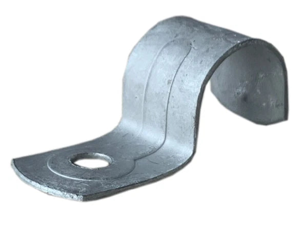 CONDUIT HOT DIP GALVANIZED SADDLE-HALF 25MM