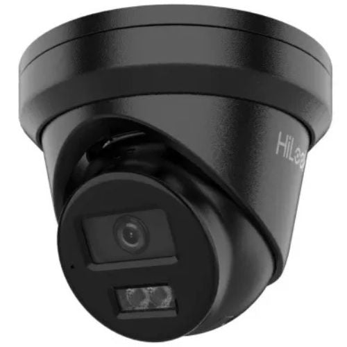 HiLook 6MP BLACK Intellisense Turret IP Camera with Built-in Mic IPC-T361H-MU-2