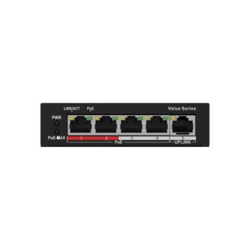 4 Port Fast Ethernet Unmanaged POE Switch NS-0105P-35