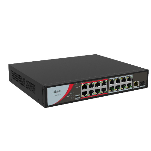 HiLook 16 Port Fast Ethernet Unmanaged POE Switch NS-0318P-130(B)